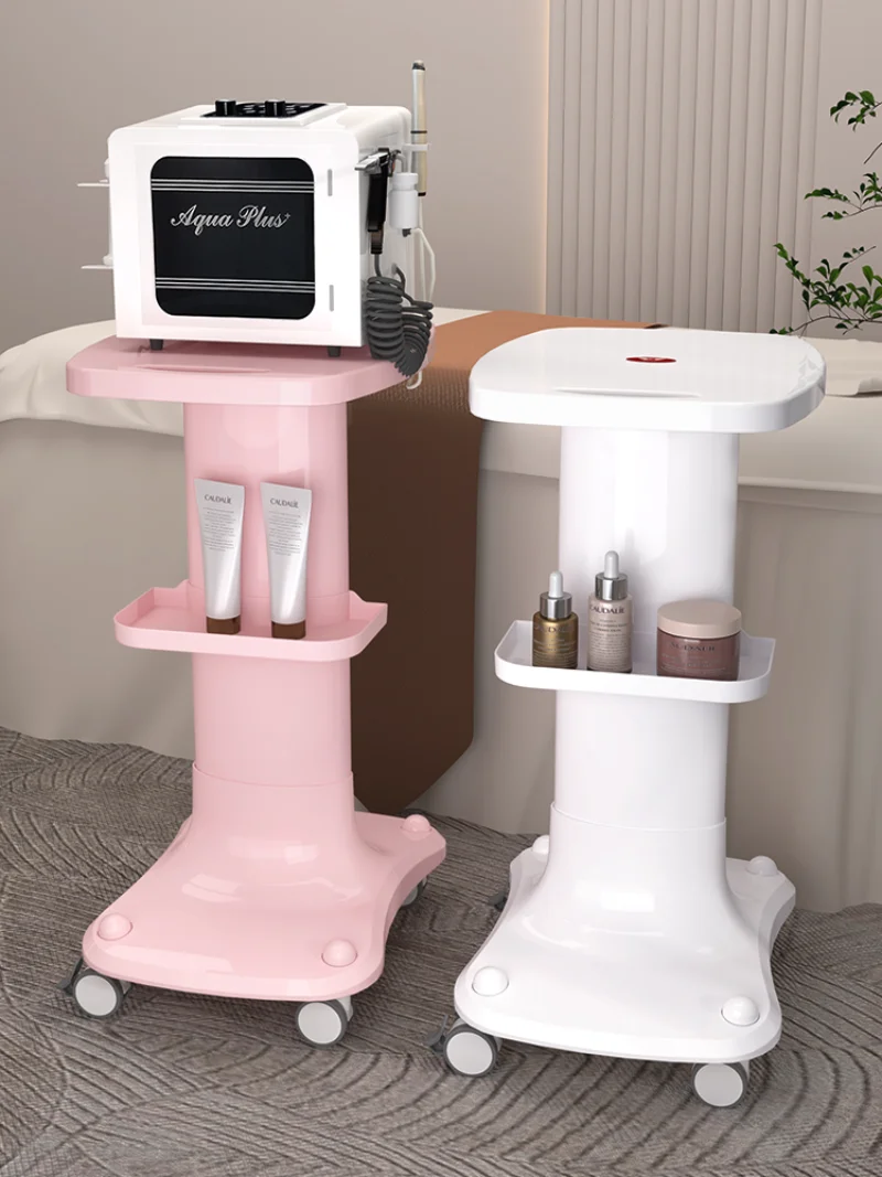 Desktop Beauty Instrument Trolley Beauty Car Trolley Beauty Salon Special Small Bubble Trolley Mobile Shelving