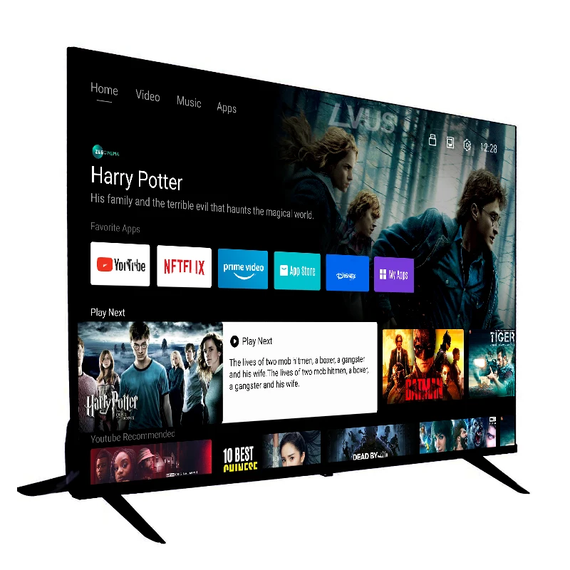 

Нормальные светодиодные телевизоры оптом по заводской цене Принимаем индивидуальное OEM-телевизор 4K Smart TV 32 40 43 50 55 65 75 85-дюймовый Android-телевизор