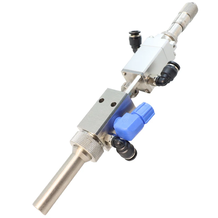 

BZY-P21Y Pneumatic Control High-frequency Spray Dispensing Valve Striker Type Glue Dispenser Valve