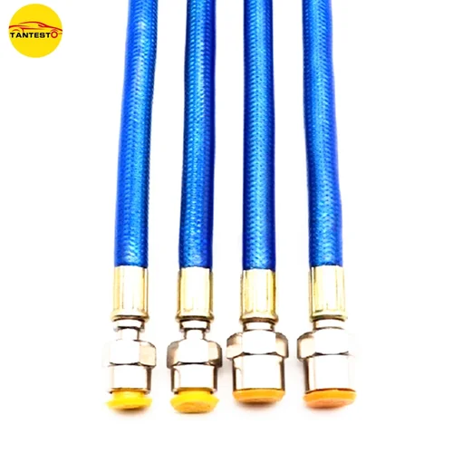 Imagen 2 del producto Tubo de diésel de alta presión, suministro de combustible para banco de prueba de riel común, M14-12/14/16/18 M12-12/18, 45cm, 60cm, 2500bar