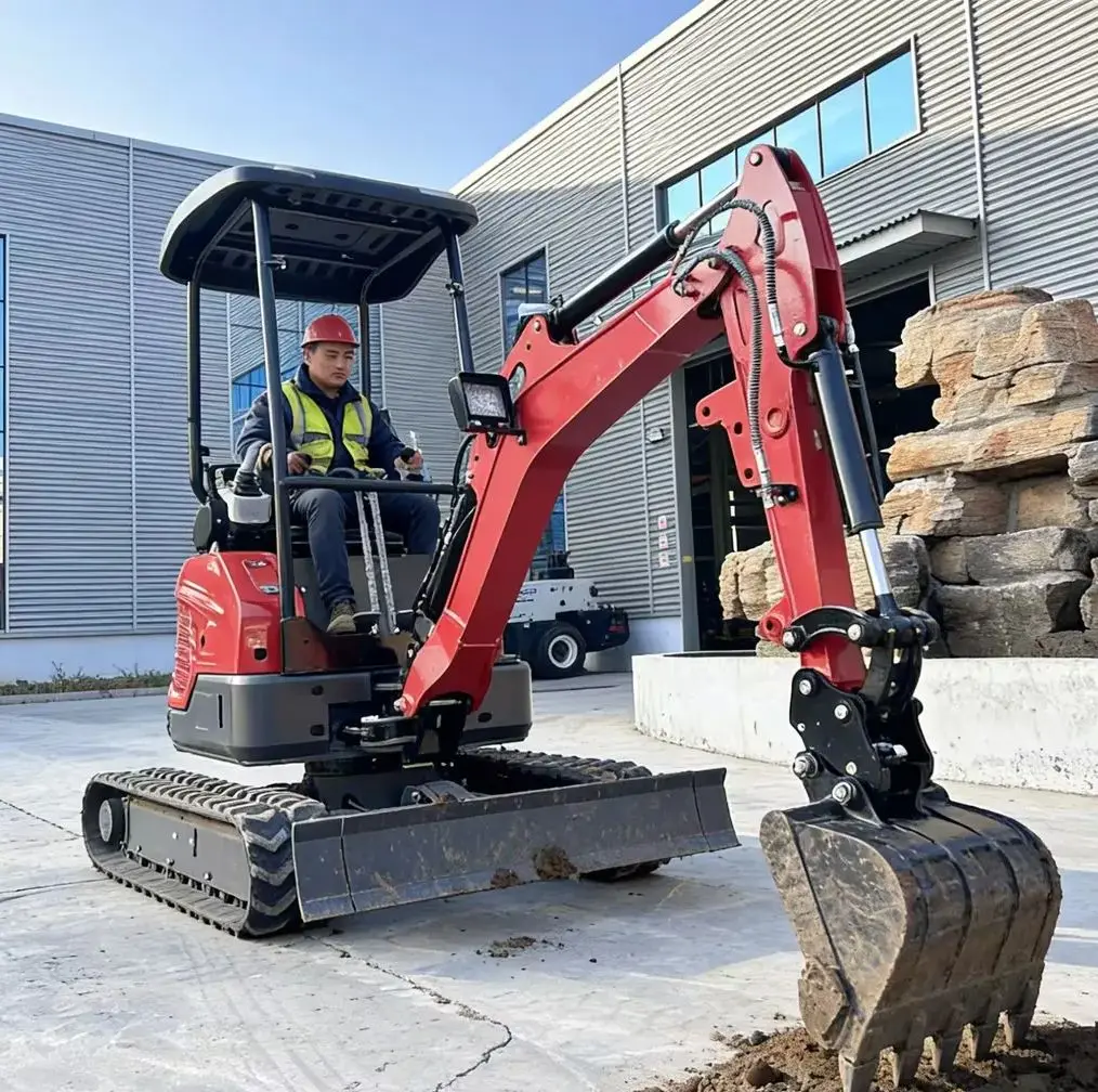 

1.5-ton and 1.8-ton small excavators, as well as 1.2-ton small excavators, are available for sale, with OEM engines and bucket p