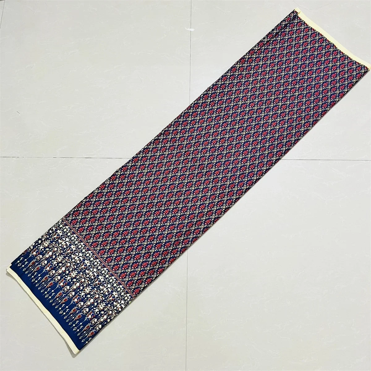 Malaysia Longyi skirt Sarong Men Traditional Myanmar 196*115 Grid