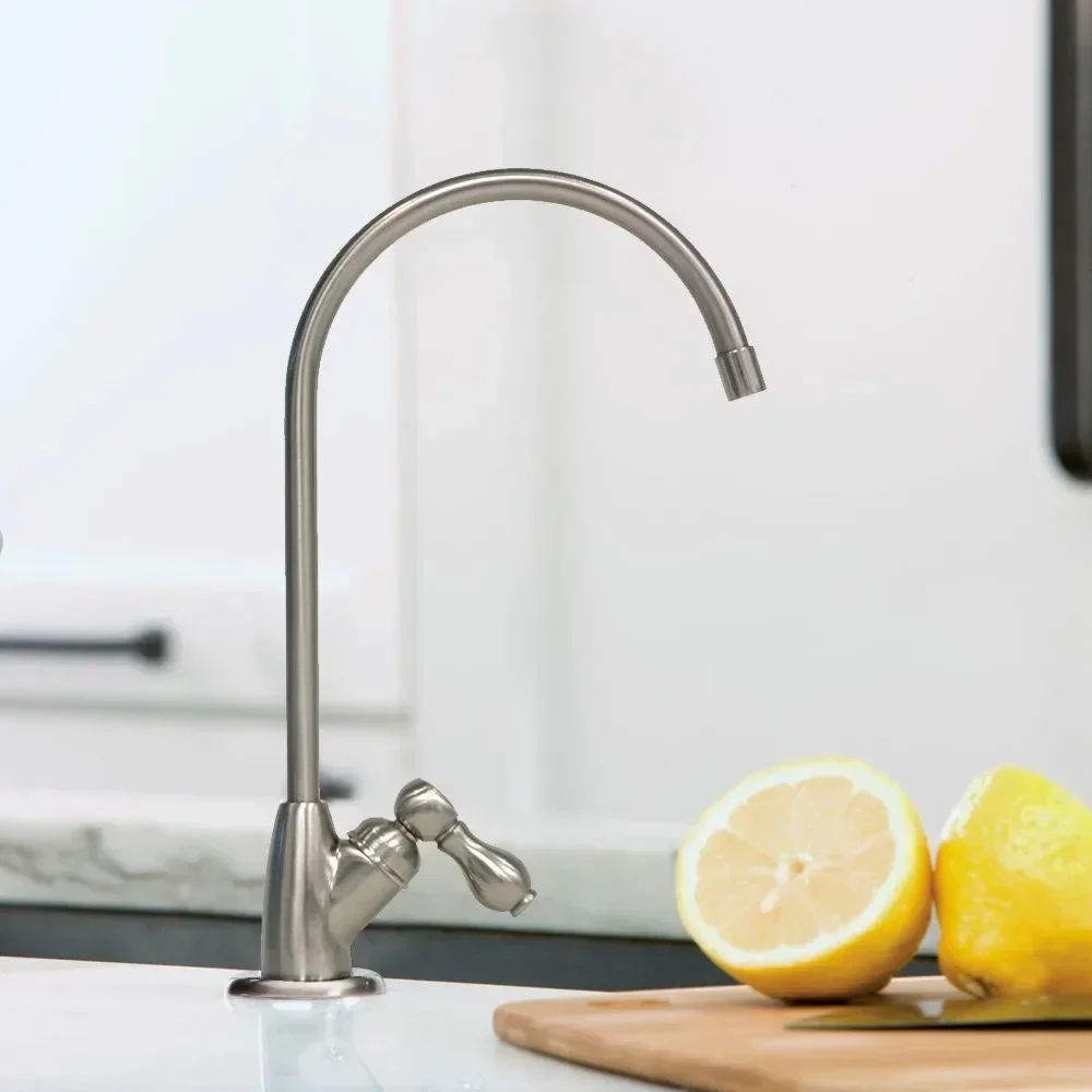 نظام تصفية المياه تحت الحوض - يقلل من PFAS والرصاص والكلور في مياه الشرب - ترشيح الكلاريوم تحت المطبخ