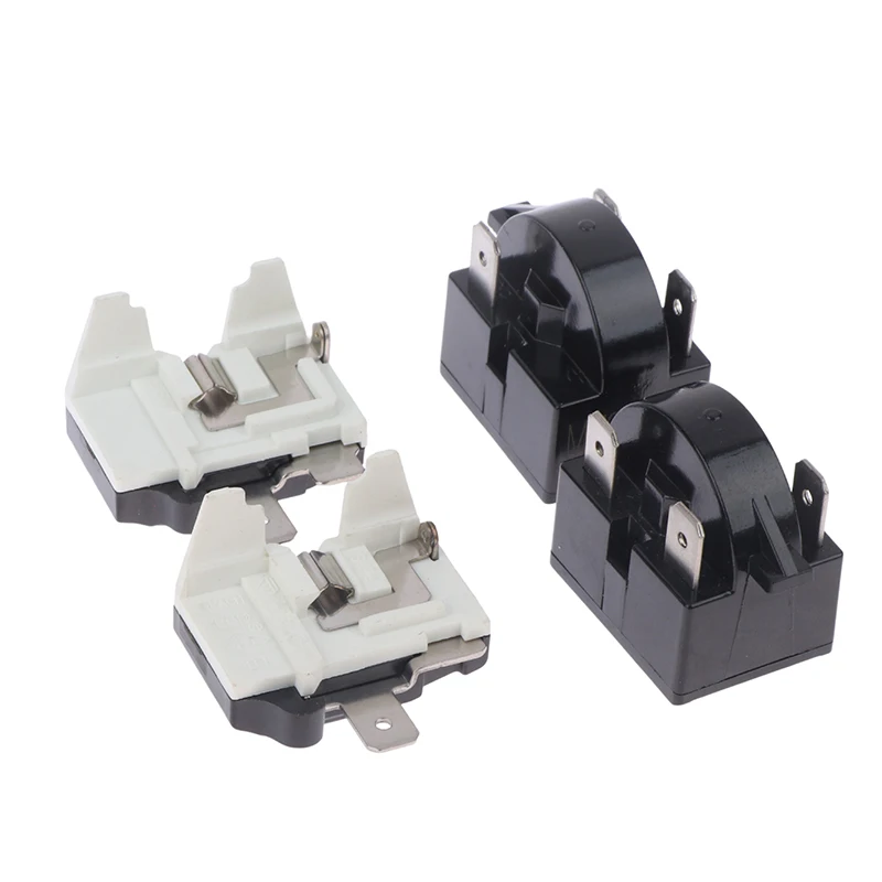 PTC Starter Relay Refrigerator Starter Relay Refrigerator Overload Protector Compatible With Refrigerator Compressor Freezers