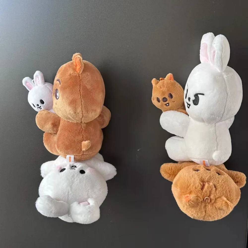

New Stray Kids Plush SKZOO Toy Magnetic Doll Hug Doll Plush FM Week Cloak Doll Magic School Kid Fans Birthday Chrismas Gift