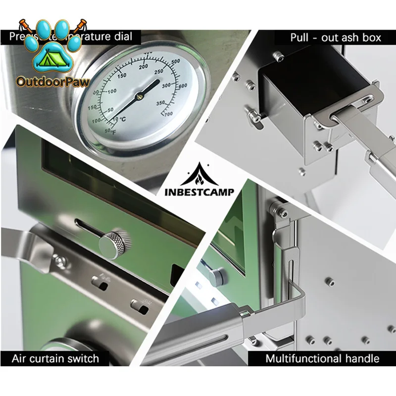 Portable camping cooking accessories, camping gear, outdoor cookware, grills