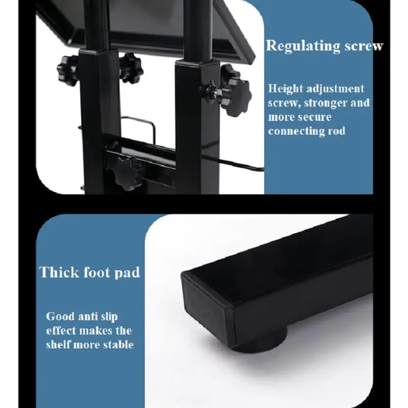 Подставка для татуировки Cncest с верстаком, подставка для татуировки на подлокотнике, регулируемая высота и кожаная мягкая подставка для тату-студии Ta