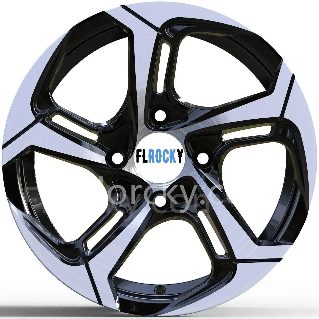 Flrocky alloy wheel tyres 15 16 17 18 inches 4/5 holes 30-40 ET 100-114.3 Dark high quality rims fit for passenger car wheels