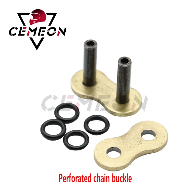 Motorcycle Honda Yamaha Kawasaki Suzuk Chain Buckle 428/520/525/530 O Type Thick Oil Seal Chain Lock Ring Chain Joint Chain Link