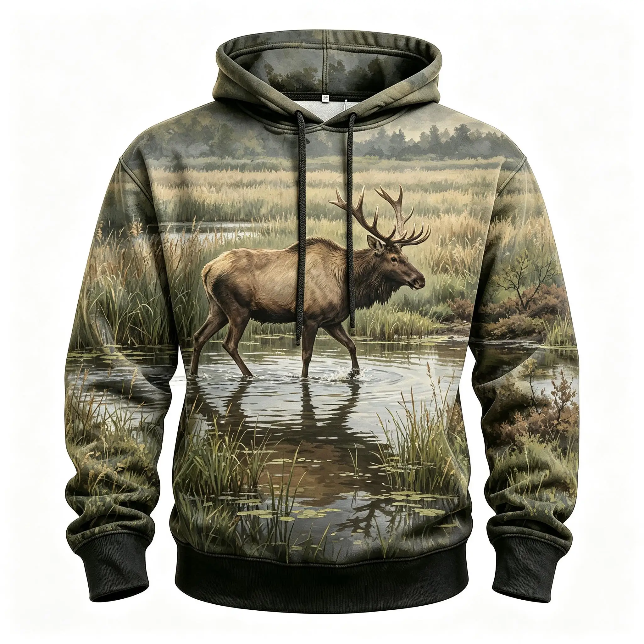 Men's Hoodie Grand Canyon Eagle Landscape Print Long Sleeve Pullover Sweatshirt for Nature Lovers Outdoor Travel