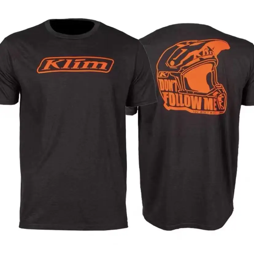 

2025 OrangeLAB Klim Motorcycle Rider Short T Men's and Women's Summer Outdoor Stretch Breathable Short Sleeve T-shirt