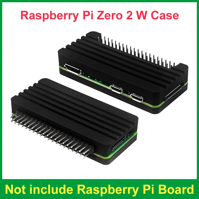 

Raspberry Pi Zero 2 W Aluminum Case CNC Armored Shell Enclosure With GPIO Header for Raspberry Pi Zero 2W
