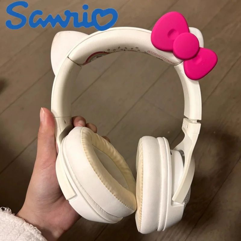 

Original Razer Sanrio Hello Kitty Limited Edition Exclusive Chroma Lighting Headworn Phone Bluetooth Wireless Earphones For Girl