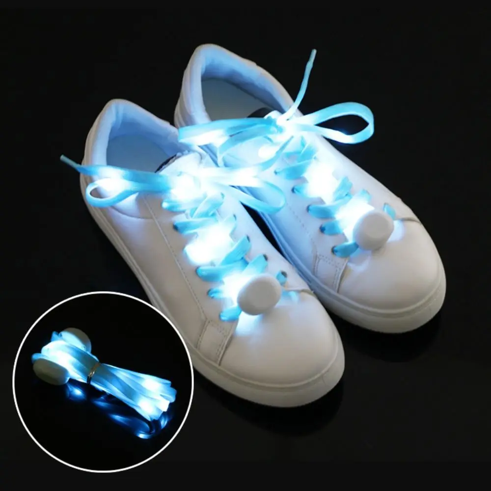 

Decoration Luminous Shoestrings Skating Shoes Shoelaces Led Shoelaces Sneakers Laces Cross Braiding Strap Shoes Accessories