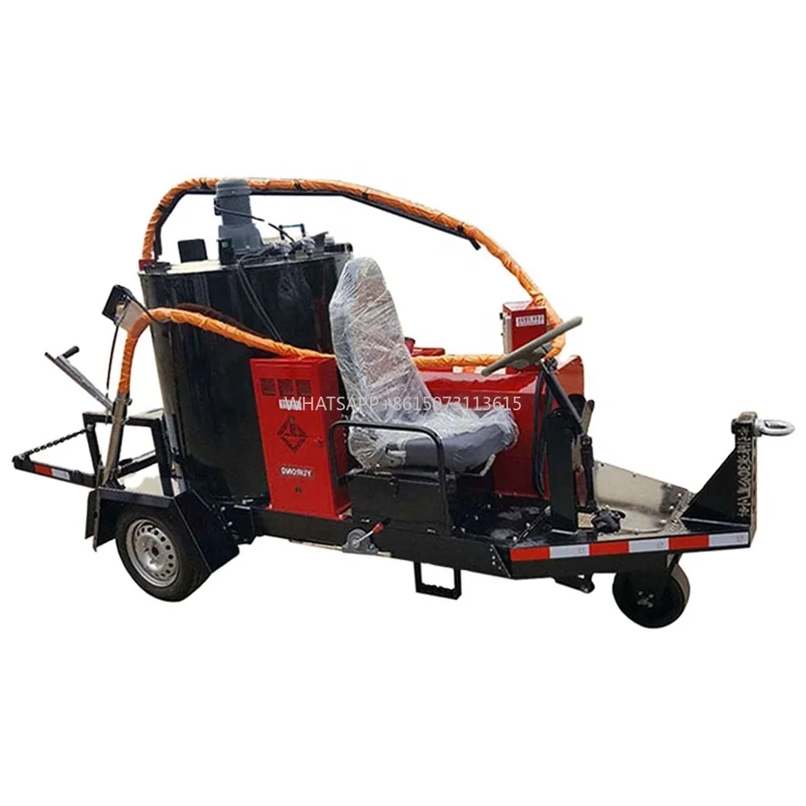 Máquina de lechada de asfalto de carretera Máquina de sellado de grietas de carretera de asfalto Máquina de lechada de hormigón de asfalto Precio de fábrica