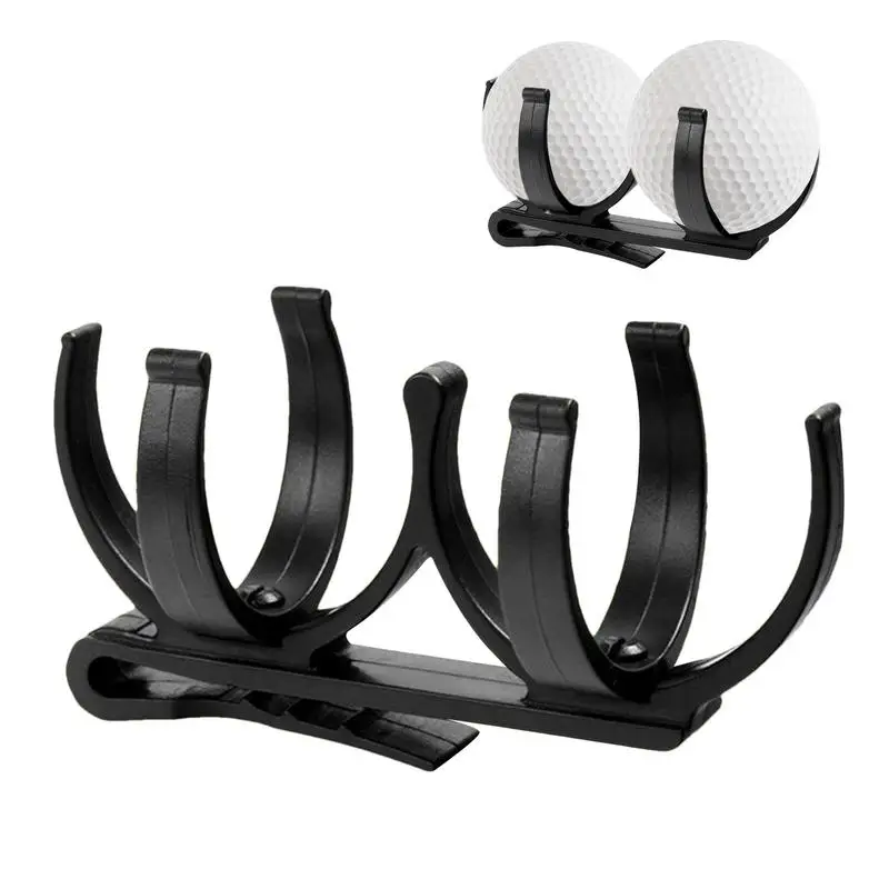 Golf Ball Holder Belt Clip Golf Ball Holder Belt Clamp Portable Games Organizer Attachment For Women Men Teens Outdoor