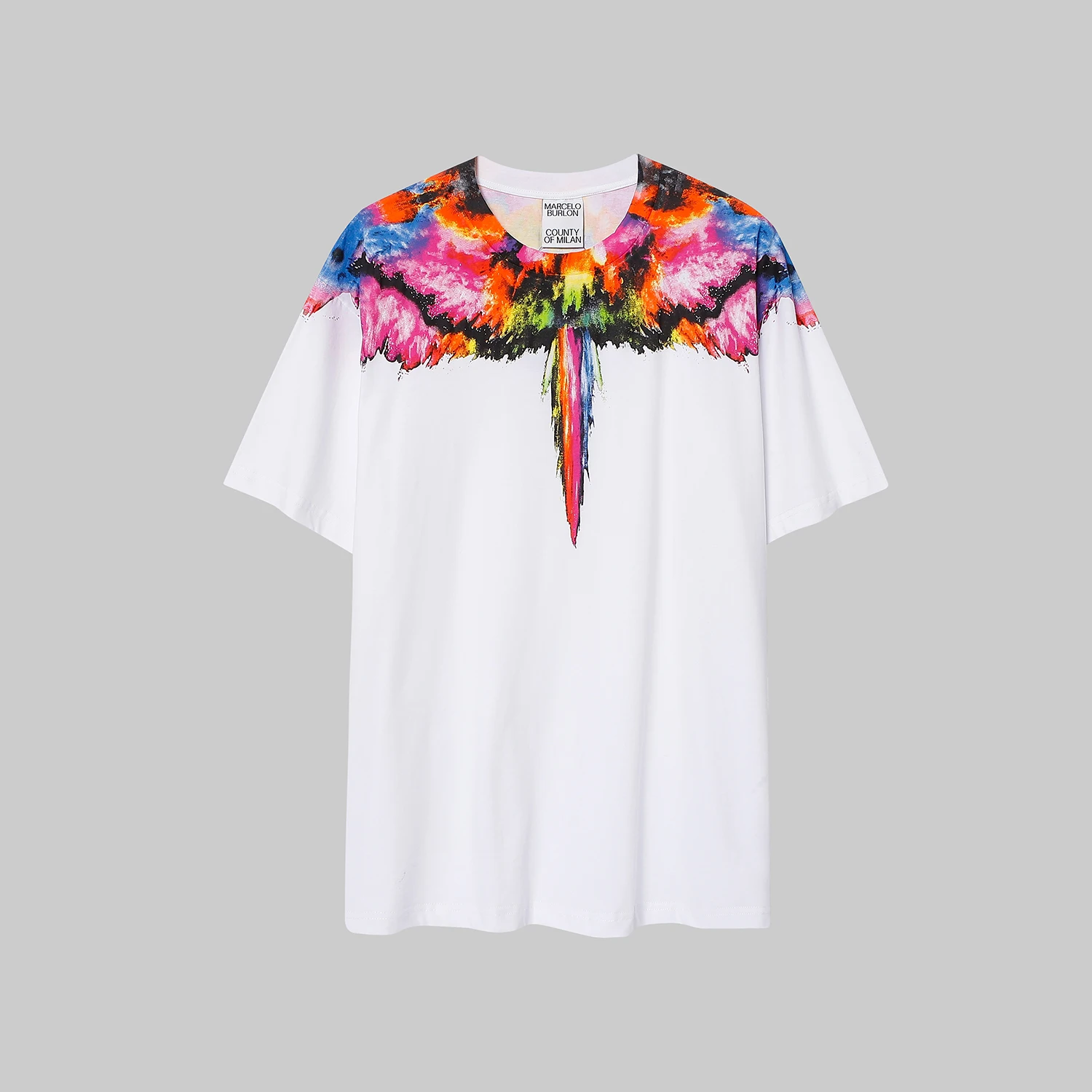 مارسيلو بيرلون MB ماركة أجنحة طباعة تي شيرت أعلى جودة الرجال النساء التجفيف السريع تي شيرت الرياضة عادية Y2K الشارع قصيرة الأكمام #2