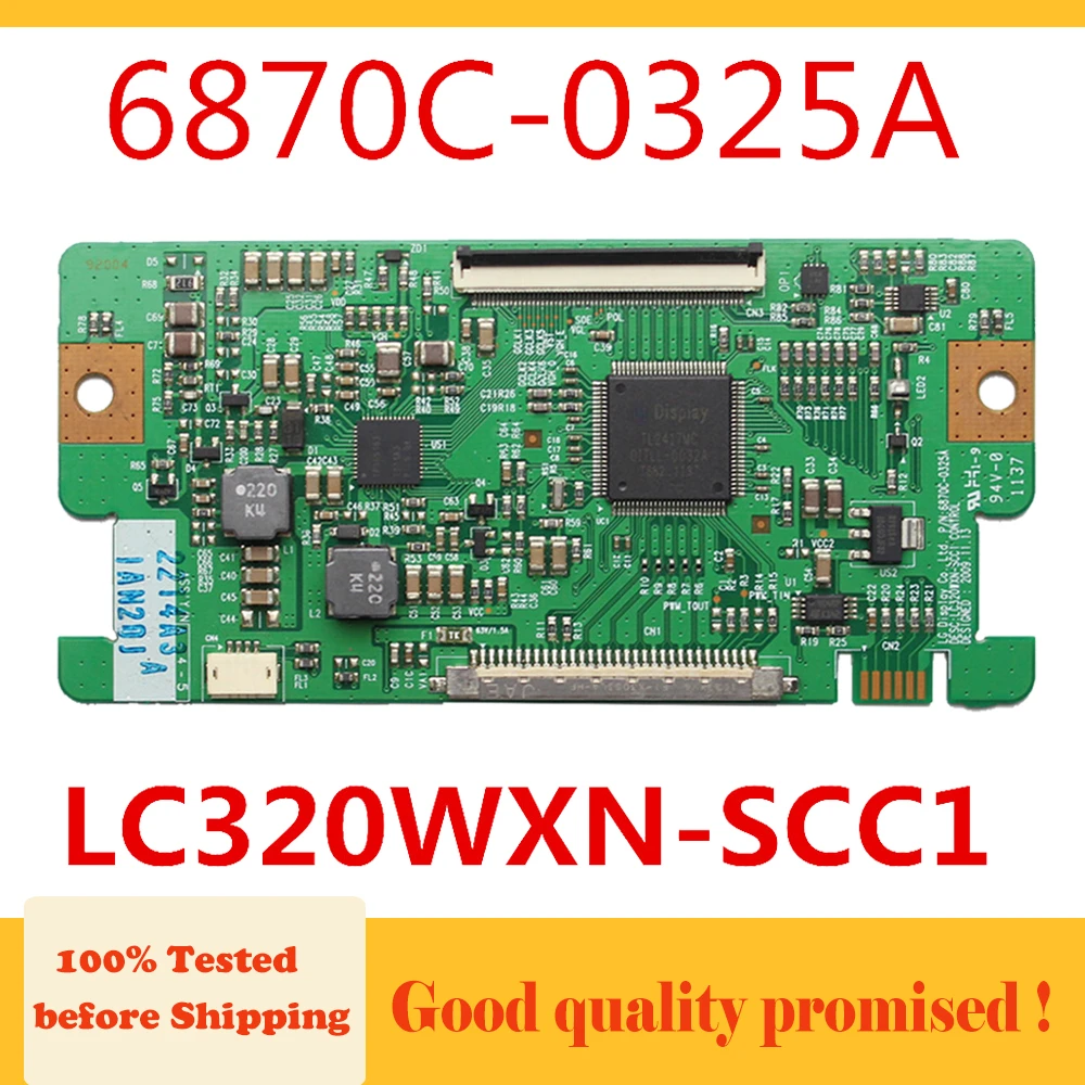 

6870C-0325A LC320WXN-SCC1 T-CON BOARD for TV Replacement Board 6870C 0325A LC320WXN SCC1 Original Logic Board Free Shipping