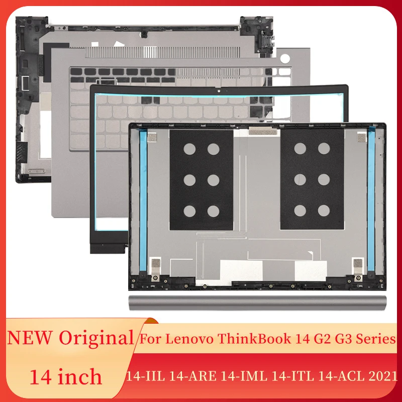 

Новая задняя крышка ЖК-дисплея ноутбука/передняя рамка/Упор для рук/Нижняя крышка для Lenovo ThinkBook 14 G2 G3 серии 14-IIL это IML ITL ACL 2021