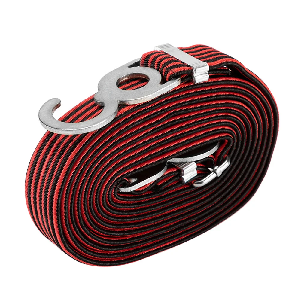 

1Pcs Cargo Binding Belt Elastic Tension Strap for Bike Backseat Luggage Tie Down Strong Durable Binding Rope Fastening Belt