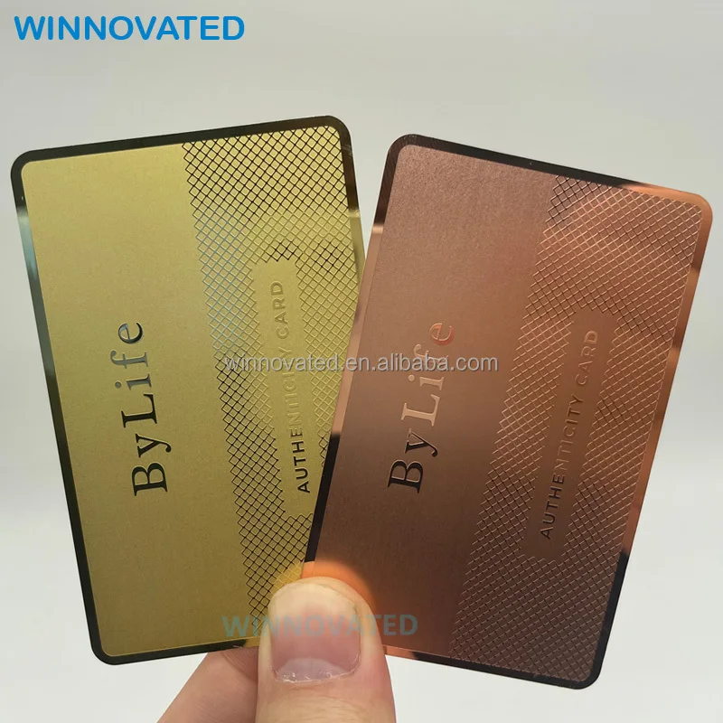 10 0.pieces.CustomManufacture Cheap Custom Logo Engraved Stainless Steel Business Metal Card