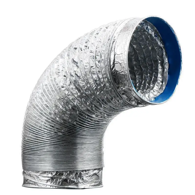 

Кухонная вытяжка, выхлопная труба, алюминиевая фольга с толстой телескопической трубой, выхлопная труба, аксессуары для бытовой и коммерческой вытяжки