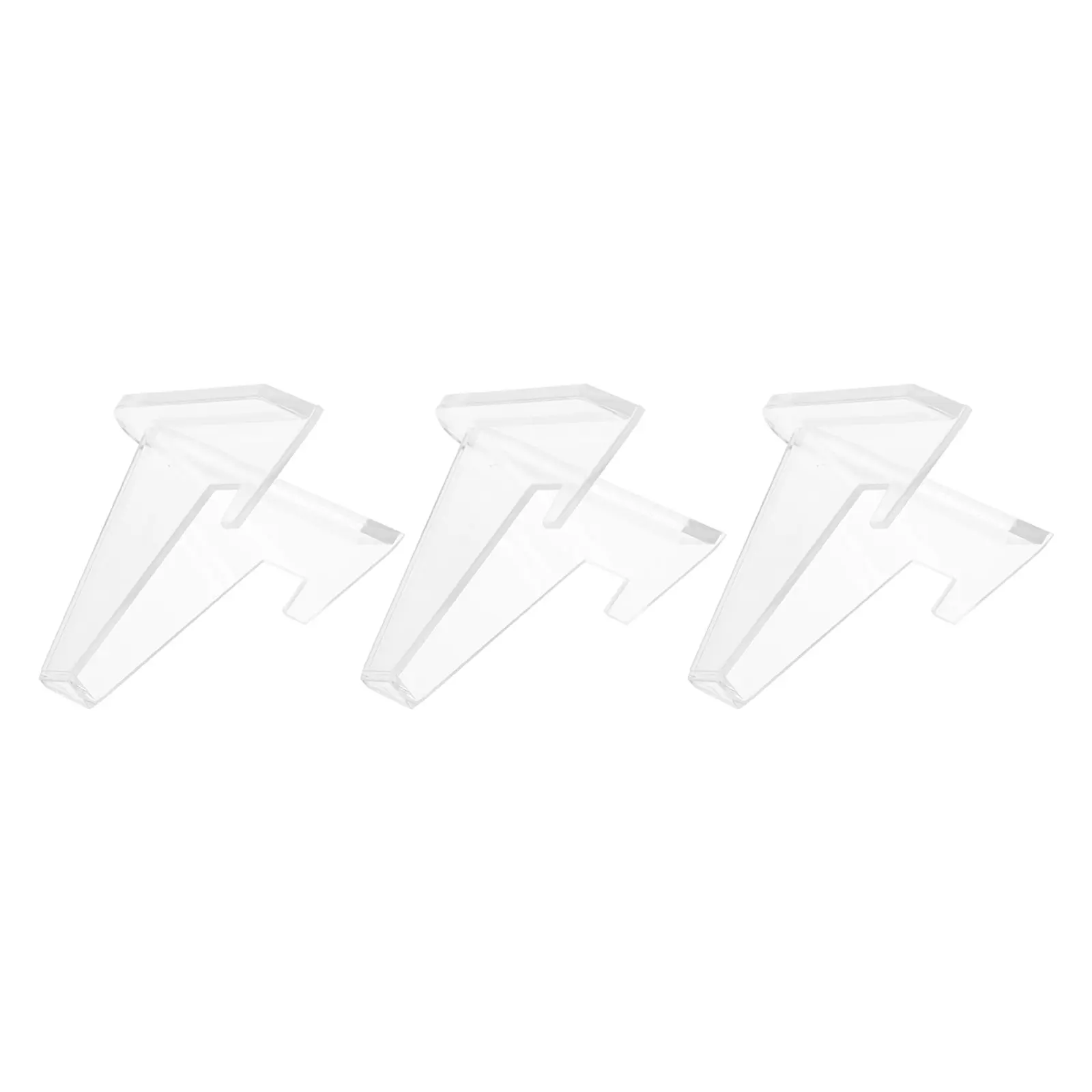 3pcs Display Stand Desktop Massage Board Holder Transparent Plastic Scraping Board Organizer Massager Storage Holder