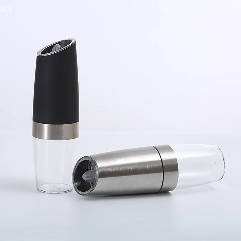 

Electric Pepper Mill Stainless Steel Automatic Gravity Induction Salt And Pepper Grinder Adjustable Coarseness Grinder Tools