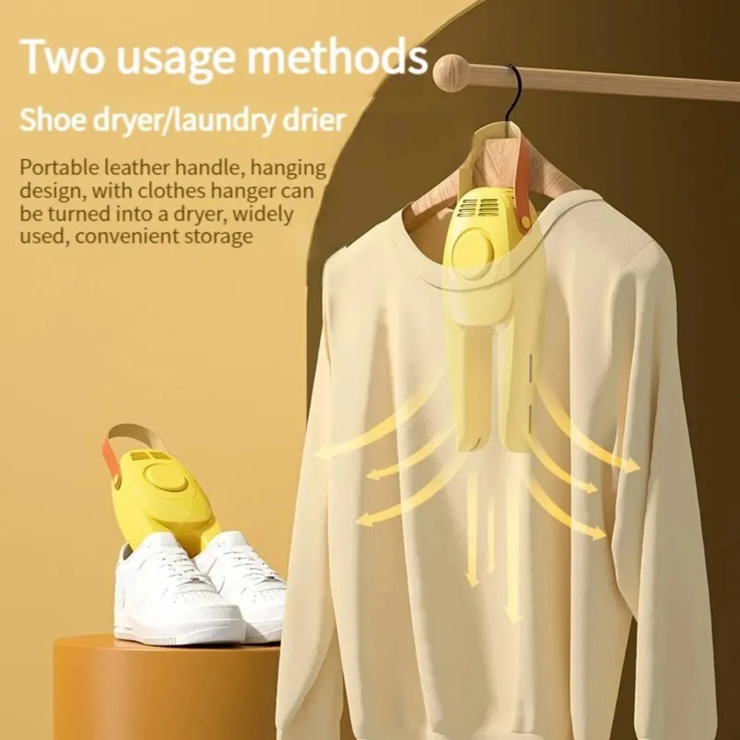 Portable Shoe Dryer  Boot Warmer ° Constant Temperature Drying Multifunction Rapid Heating Drying Machine