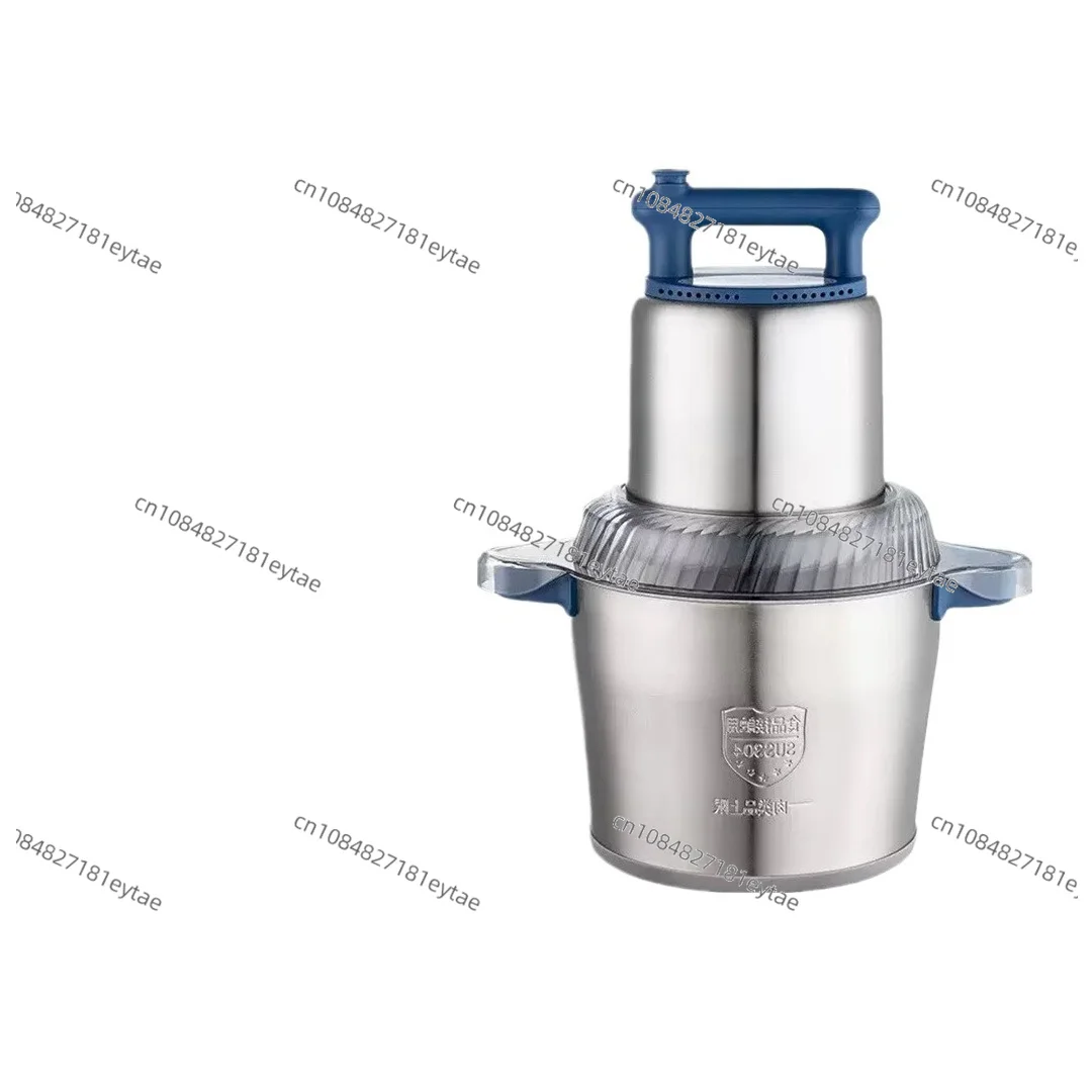 1200W 6L Commercial Meat Grinder Stainless Steel 2 Speed Adjustable for Butcher Shop Restaurant