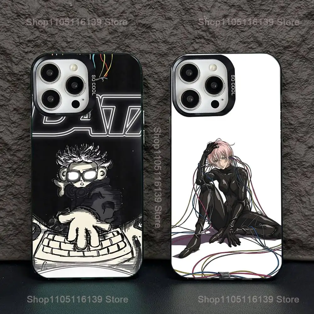 

T-Tainy DATA Singer Phone Case For iPhone 16,15,14,13,12,11,Pro,XS,Max,Plus,Mini,SE Black Candy Matte Shockproof Cover