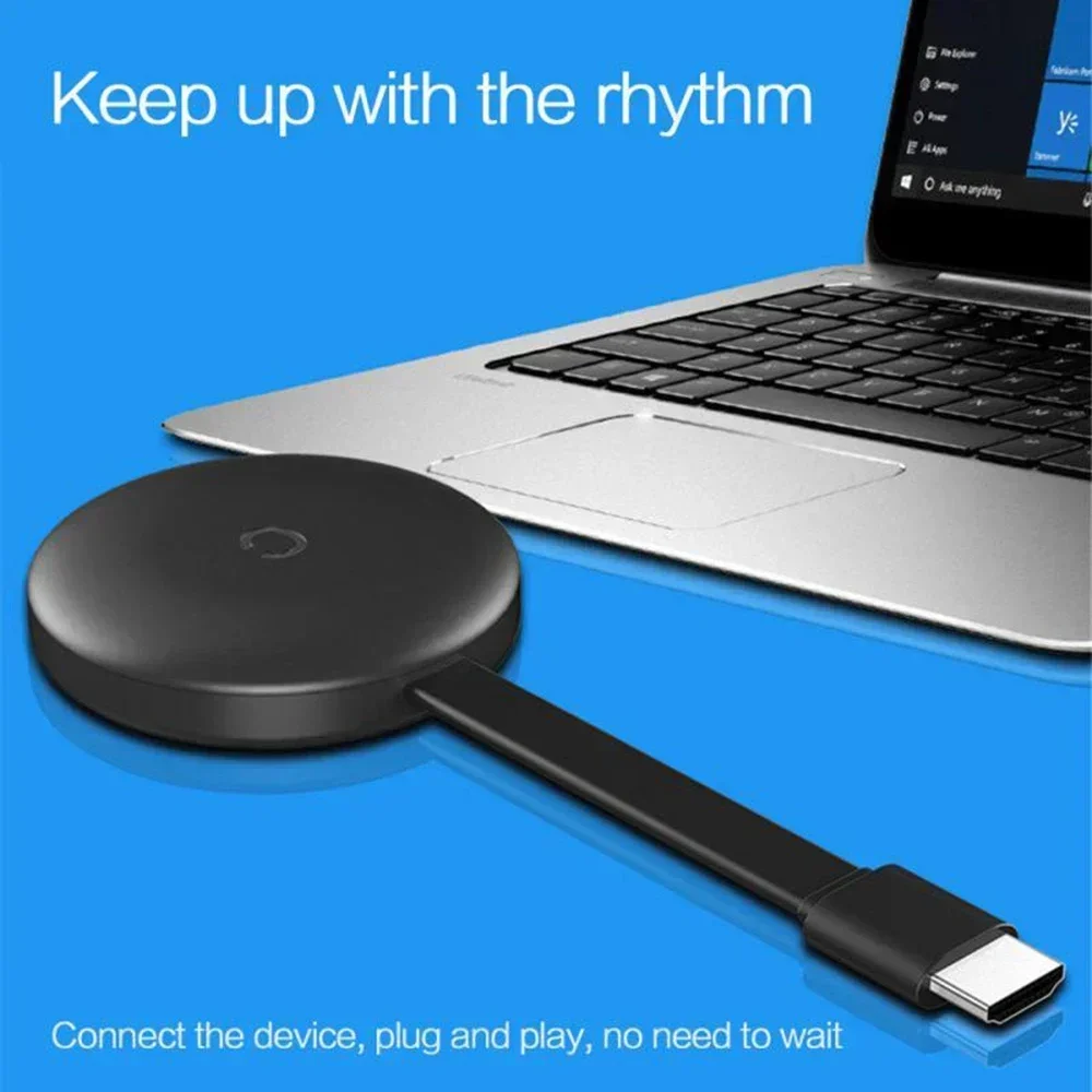 5G/2.4G nirkabel WiFi tampilan Dongle layar mirrororing 1080P HD TV G12 TV Stick untuk Chromecast 4K HD HDMI kompatibel Media Player