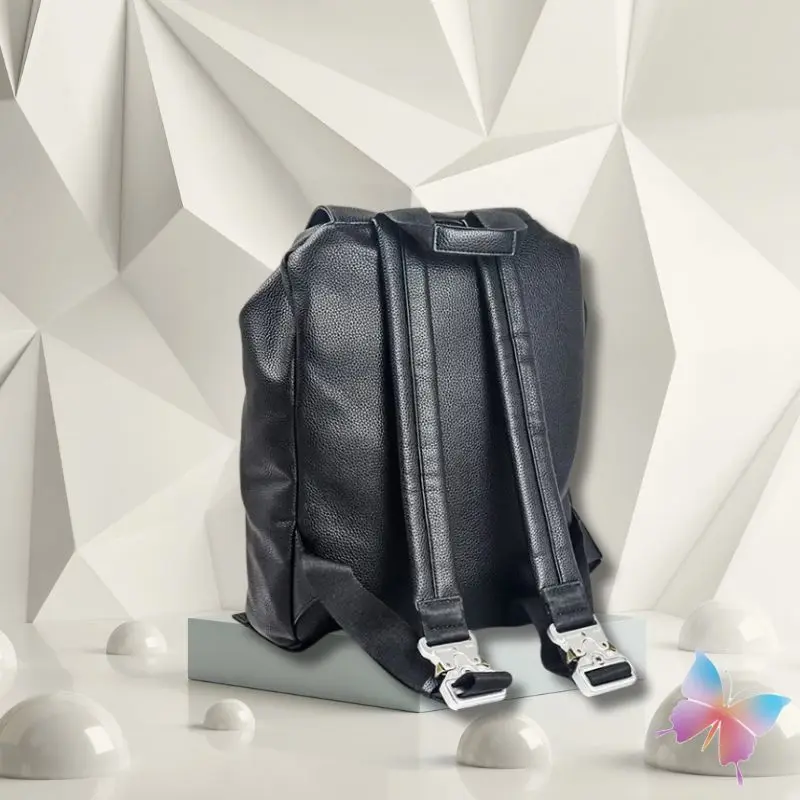 Fashion Street 1017 ALYX 9SM Bags Side Zipper Decorative Functional Tactical Socket Drawstring Sealing Multifunctional Backpack