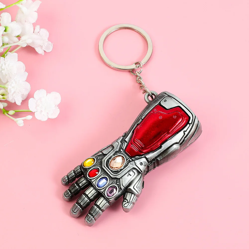 Iron Man Infinity Glove Schlüsselanhänger - Kreativer, cooler Avengers Infinity Stones Anhänger, einzigartiges Fan-Accessoire, Geschenk – Detail 4
