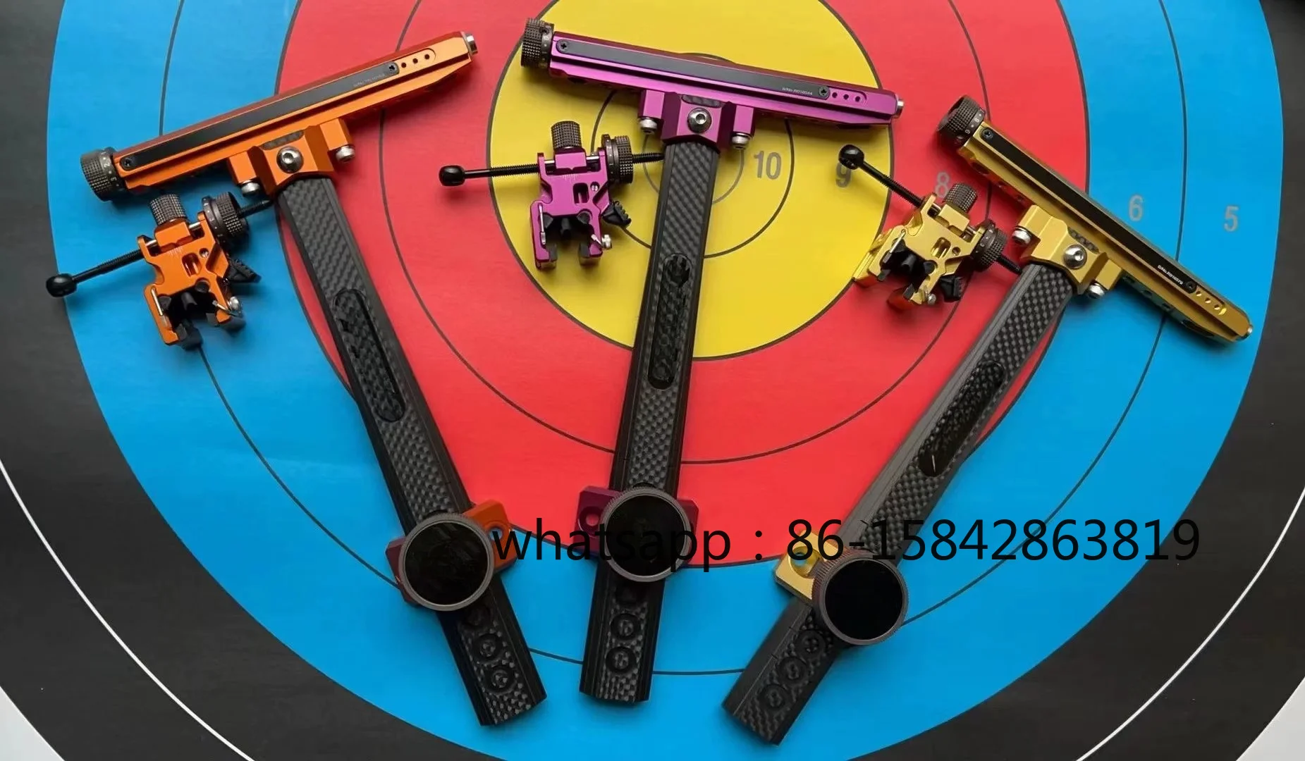 Three generations of reflex sights Carbon sights Competitive reflex
