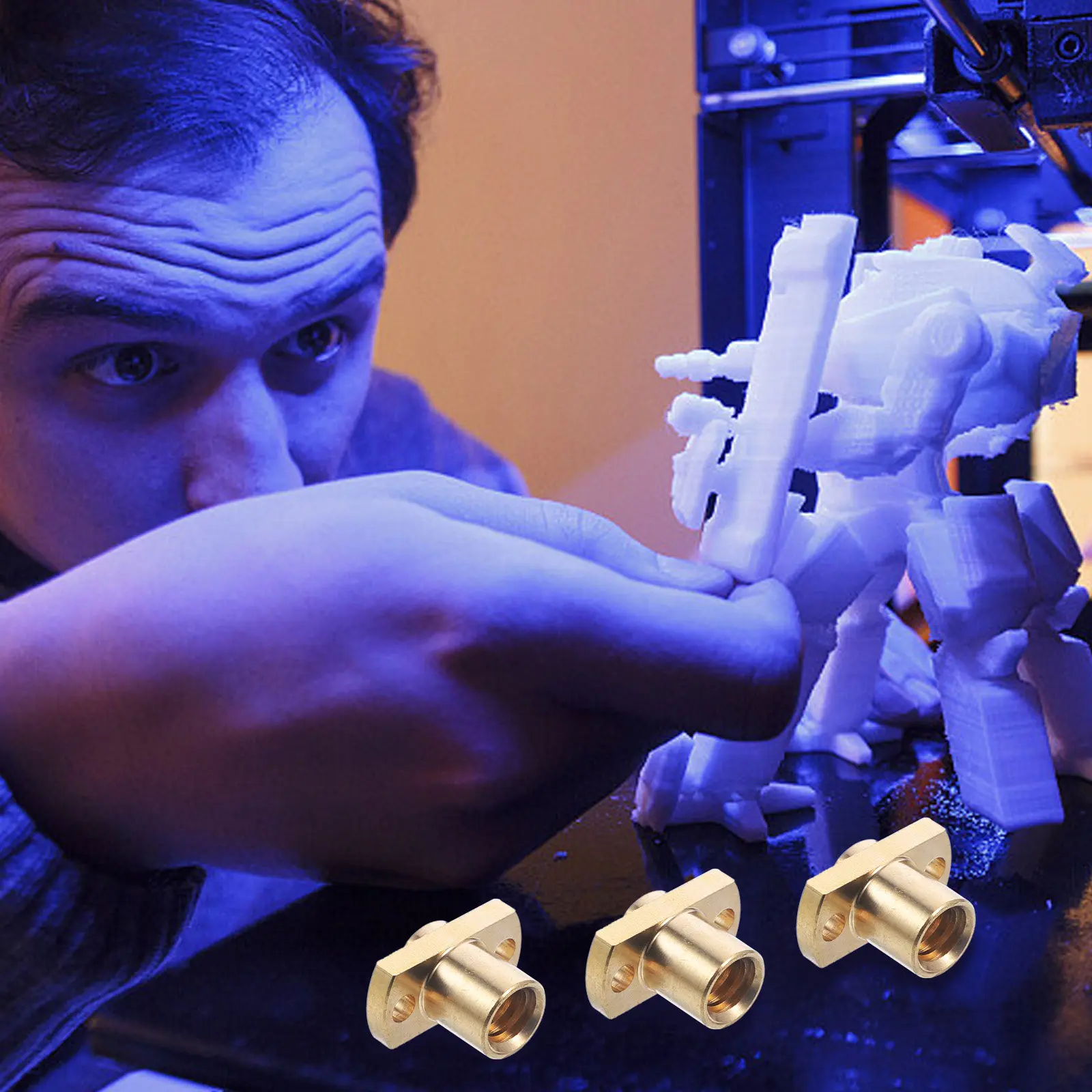 6Pcs 3D Printer Par…