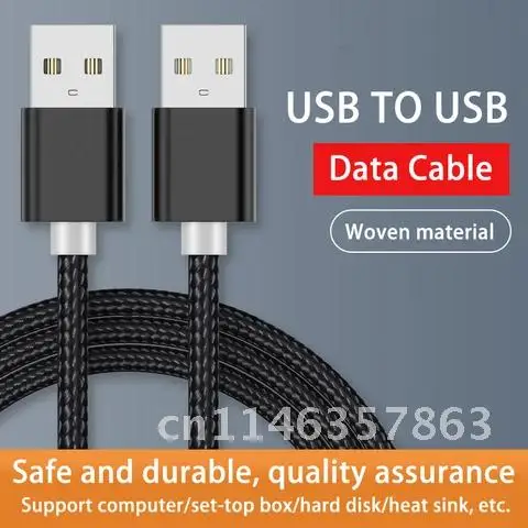 USB Extension Cable Type A Male To Male USB Extender for Radiator Hard Disk Webcam Camera USB Cable Extens Weave