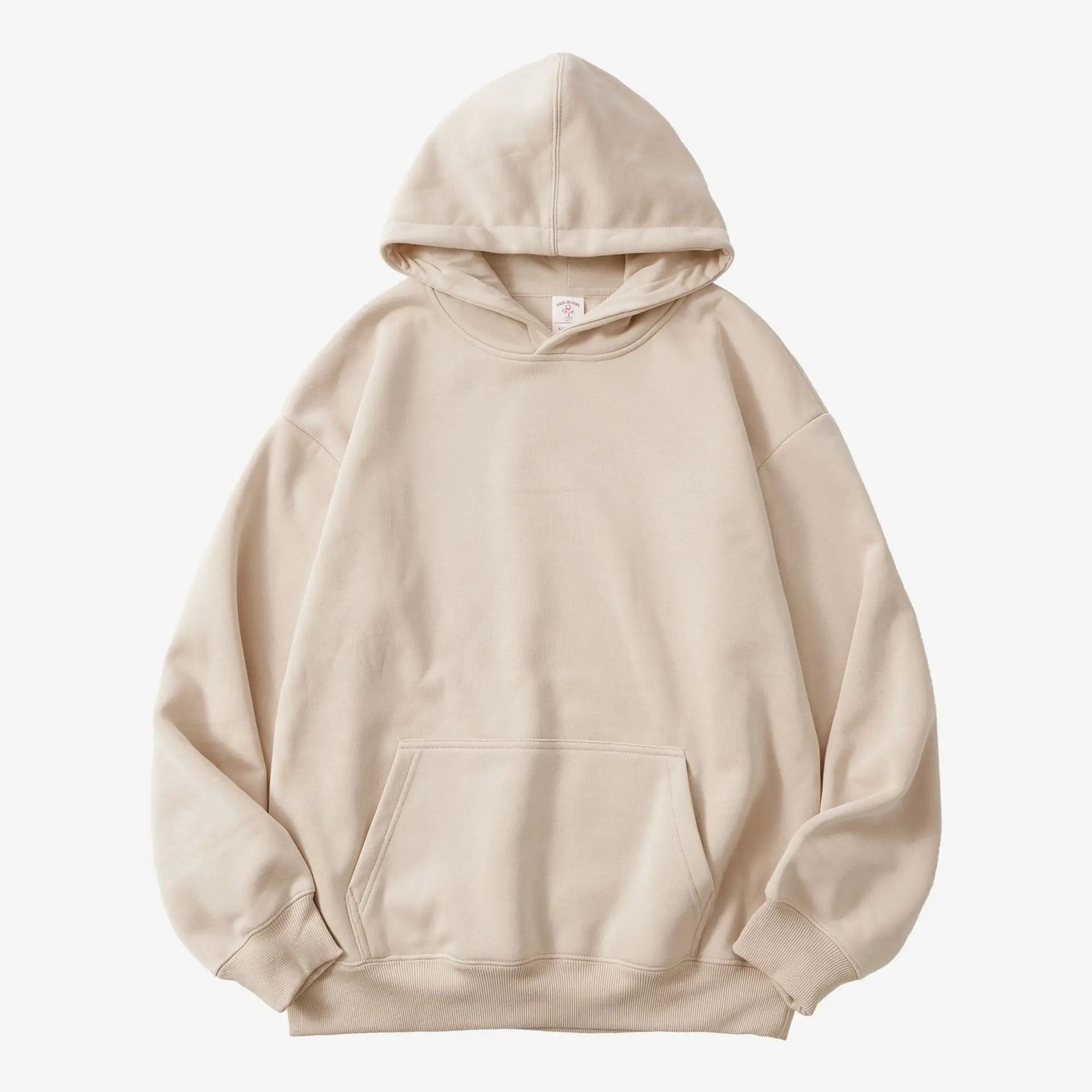 الخريف الرجال Aoli المخملية هوديي البلوز سترة الهيب هوب 350gsm صوف مبطن الرياضة البلوز مقنعين البلوز للجنسين الشارع الشهير