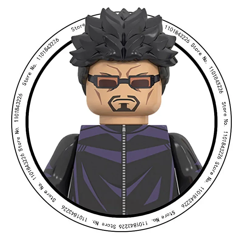48pcs Jujutsu Kaisen Bouwstenen Itadori Yuji Gojo Satoru Ryomen Mini Action Figure Accessoires Kerstcadeau voor kinderen