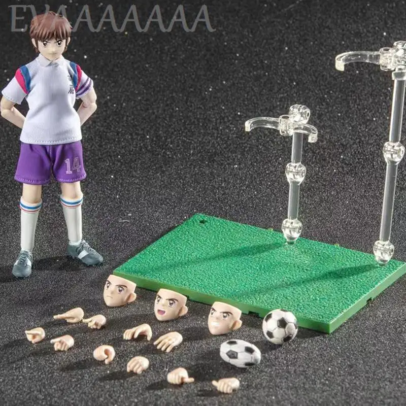 Dasin Model Great Toys Captain Tsubasa Hikaru Matsuyama / Misugi Jun / Golden 23 PVC Collection Action Figure GT model Toys 924