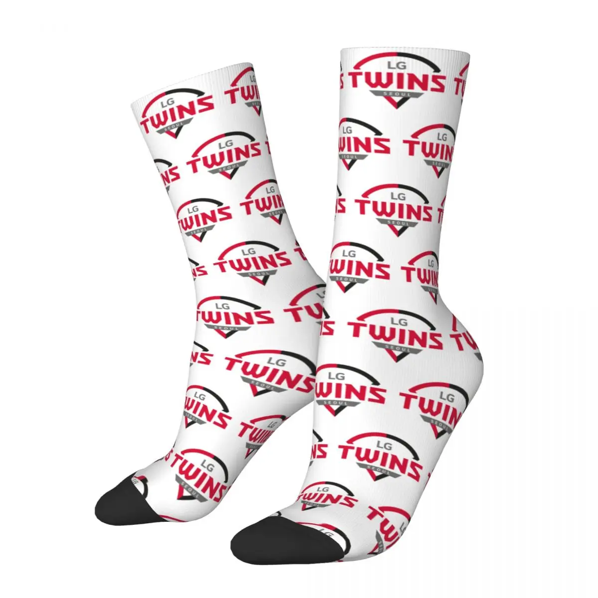 New Male Men Sock Harajuku Lg Twins Baseball Team Sport Lover Sock Polyester High Quality Women Sock Spring Summer Autumn Winter