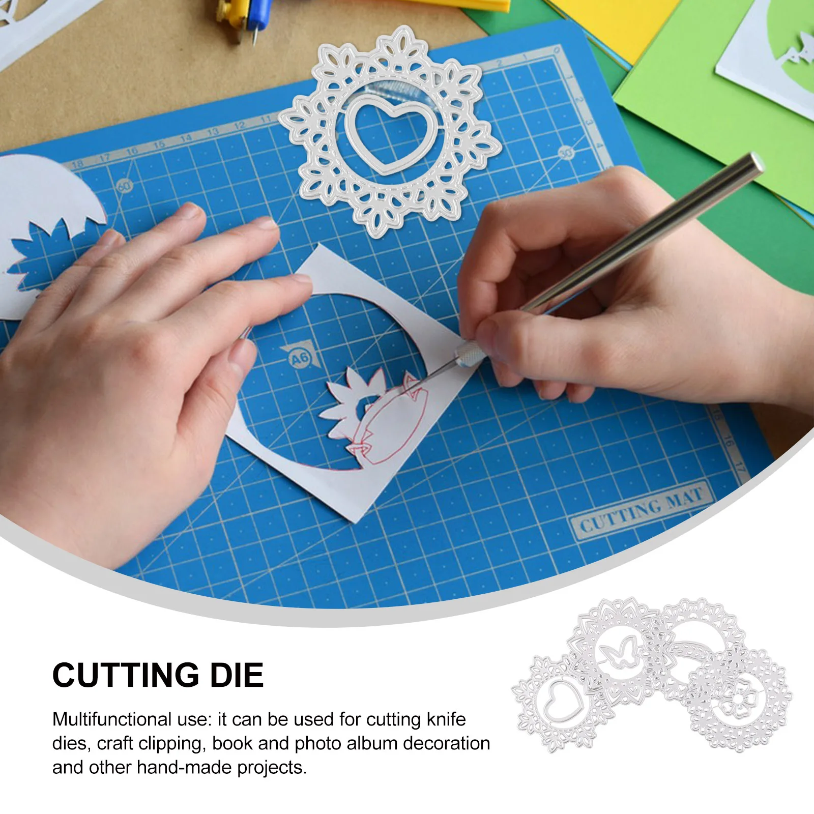 

Metal Cutting Knife Mold Steel Scrapbooking Die Cuts Tag Frame Dies for Card Making Die-cuts Stencils Embossing Mould Paper