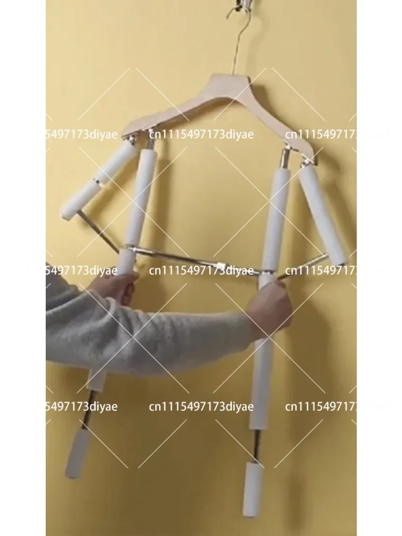Men's Short Sleeve T-Shirt Display Hanger, Adjustable Model Mannequin Stand for Flat Lay Photography, Photo Booth Props