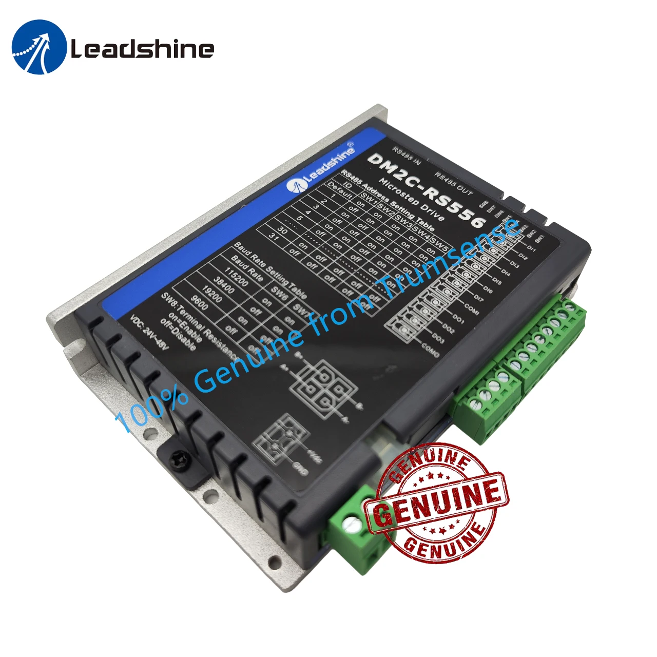 Leadshine DM2C-RS556 integrated driving and control Open loop stepper motor driver with 485 communication network cable socket