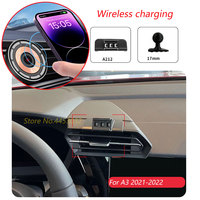 For Audi A3 8Y 2021-2023 15W Car Wireless Charger Phone Holder Base Magnetic Bracket Fast Charging Accessories