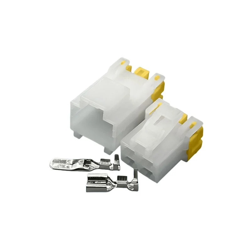 

7122-6040 7123-6040 Freeshipping 1sets DJ70417Y-6.3-11/21 AMP Car Electrical Wire Connectors for VW,BMW,Audi,Toyota,NISSAN