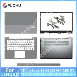 Laptaop Case For Lenovo ThinkBook 14 G2 ITL ARE G3/G4 ACL LCD Back Cover Front Bezel Hinges Palmrest Lower Bottom Case Cover