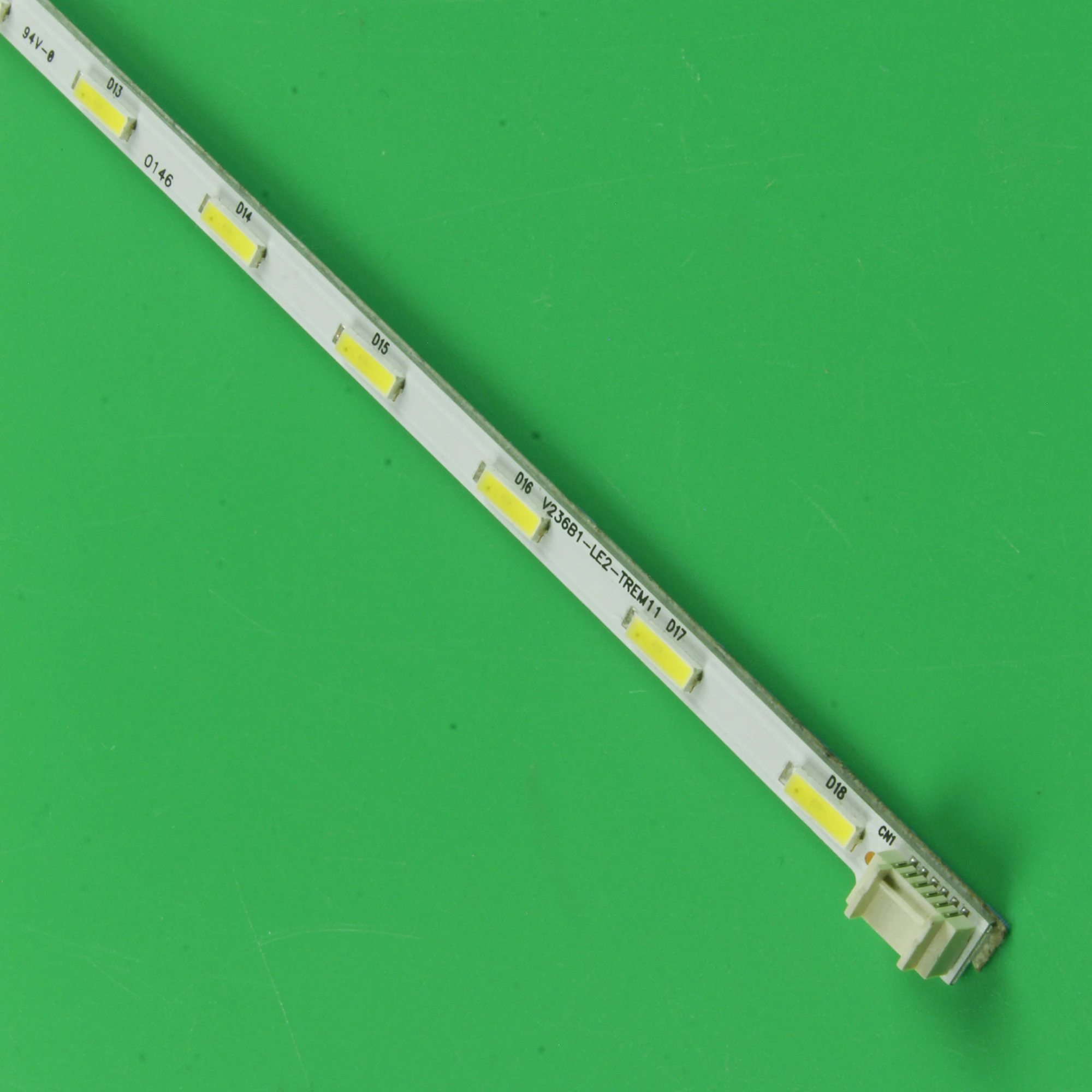 Nueva tira de retroiluminación LED de 18LED y 307mm para TV de 24 pulgadas 24E600E 24E510E 24LF452B EUM24F1G1 TW-77801-A024A V236B1-LE2-TREM11 V236BJ1-XCE1