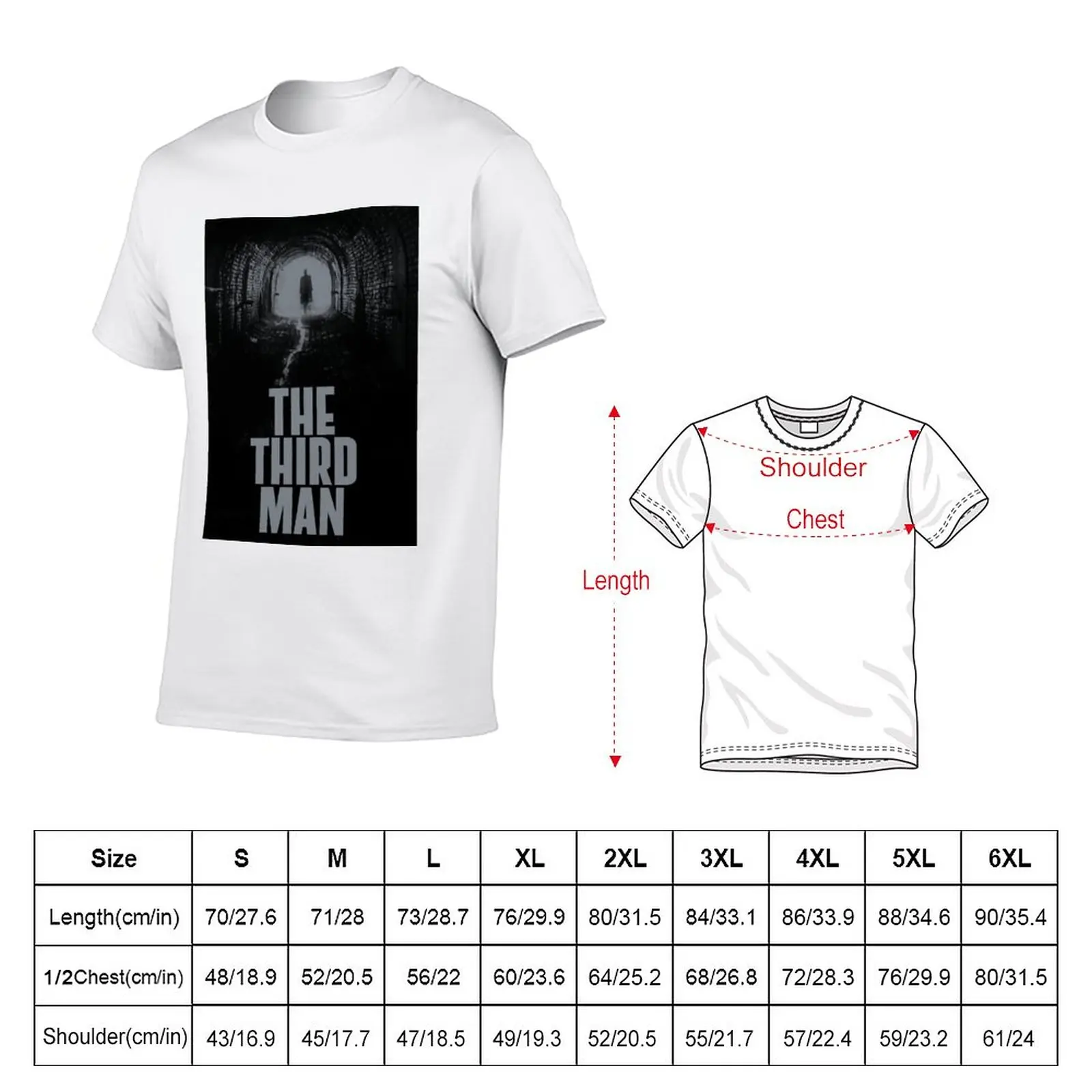Neu der dritte Mann T-Shirt Sommer Tops lustige T-Shirts schwarze T-Shirts Herren Grafik T-Shirts lustig
