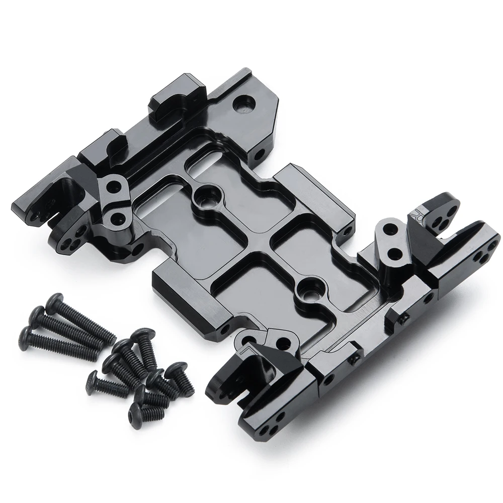 MIBIDAO Aluminum Base Plate Pull Code for Axial SCX10 III Early Bronco Wrangler Gladiator 1/10 RC Crawler Car Upgrade Parts